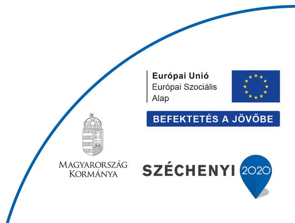 Széchenyi 2020 – Magyarország Kormánya – Európai Unió, Európai Szociális Alap – Befektetés a jövőbe